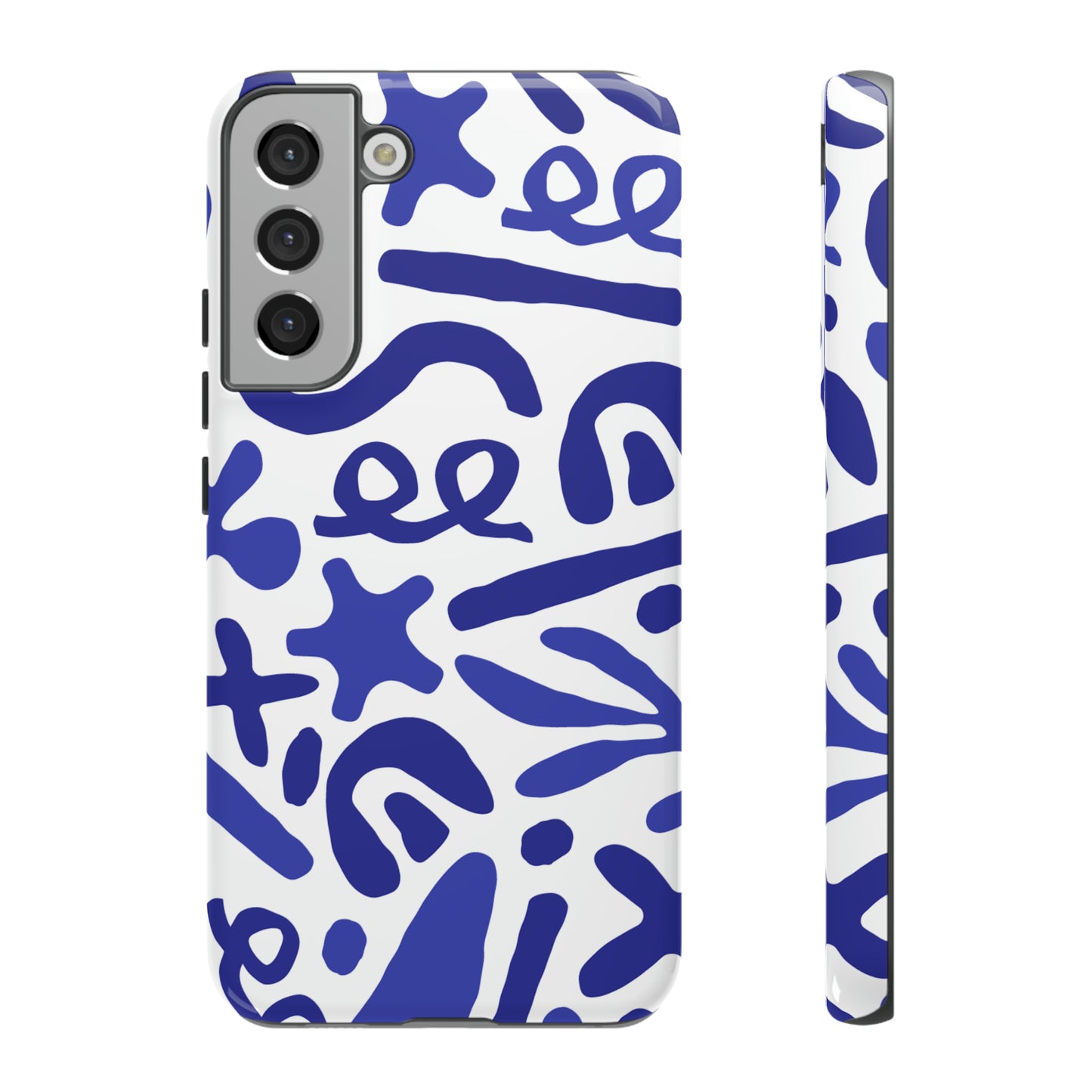 BlueSym Pattern - TOUGH PHONE CASE