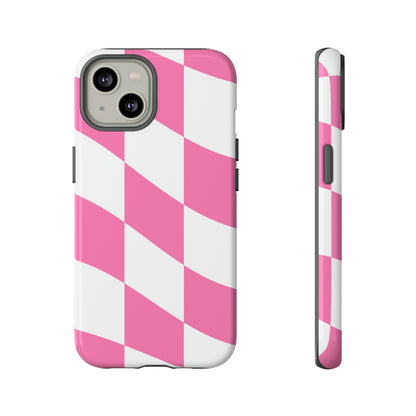 Rosy Gingham - TOUGH PHONE CASE