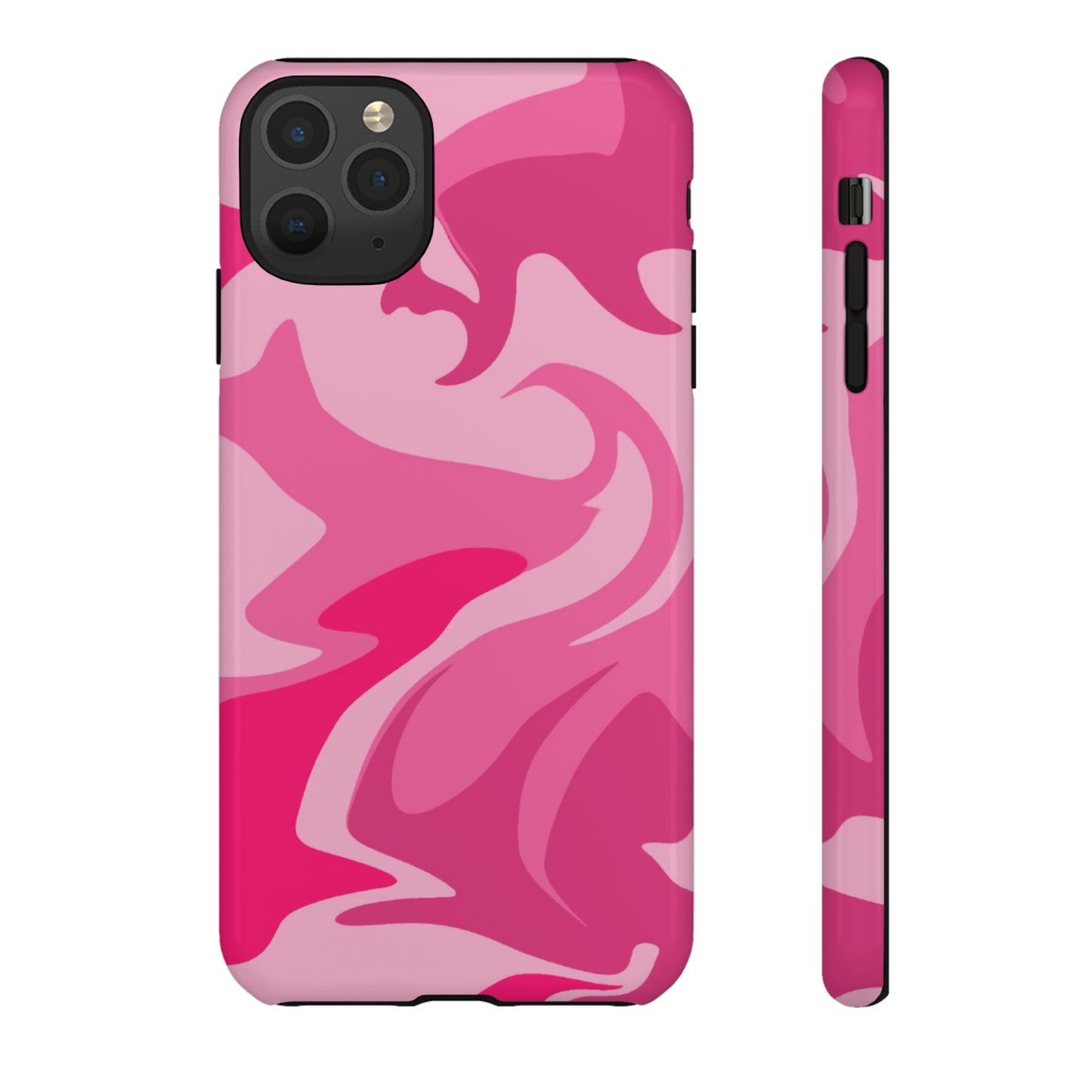 Rosy Swirl - TOUGH PHONE CASE