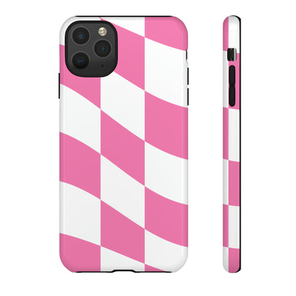 Rosy Gingham - TOUGH PHONE CASE