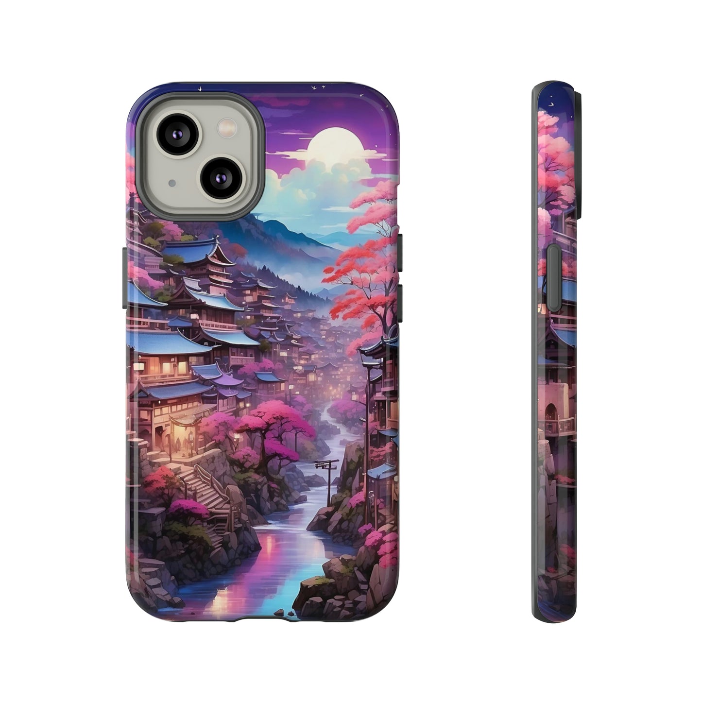 Sakura Moon Village - TOUGH PHONE CASE