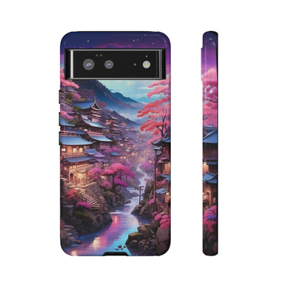 Sakura Moon Village - TOUGH PHONE CASE