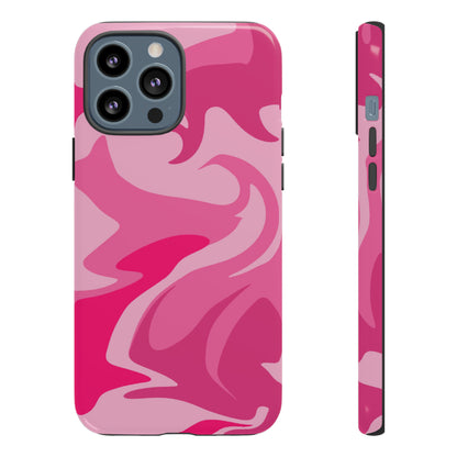 Rosy Swirl - TOUGH PHONE CASE