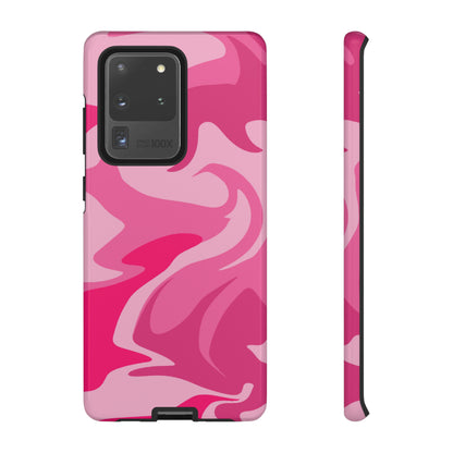 Rosy Swirl - TOUGH PHONE CASE