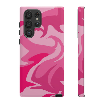 Rosy Swirl - TOUGH PHONE CASE