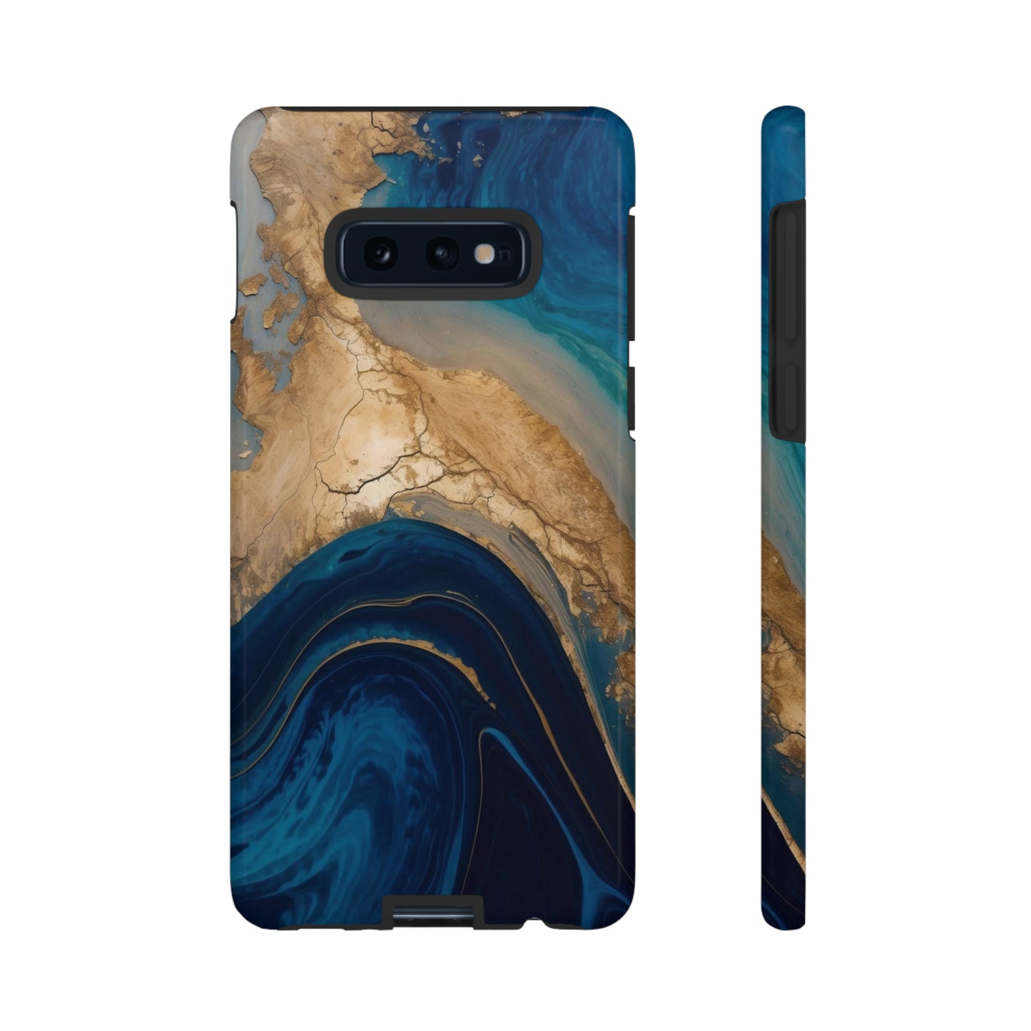 Golden Azure Swell - TOUGH PHONE CASE