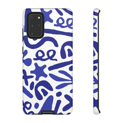 BlueSym Pattern - TOUGH PHONE CASE