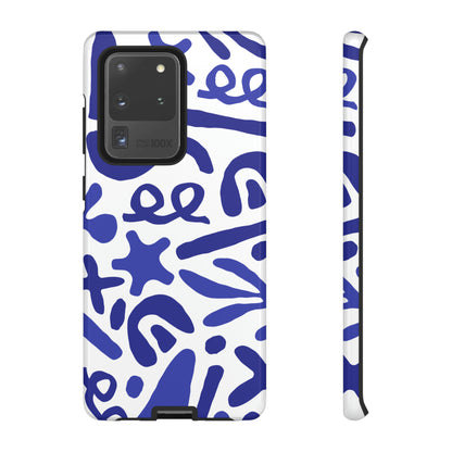 BlueSym Pattern - TOUGH PHONE CASE