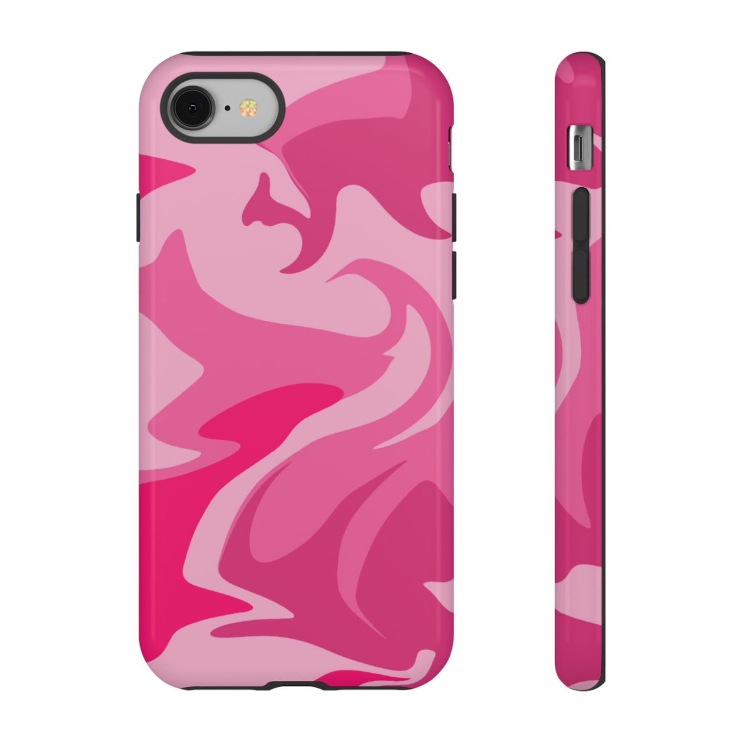 Rosy Swirl - TOUGH PHONE CASE